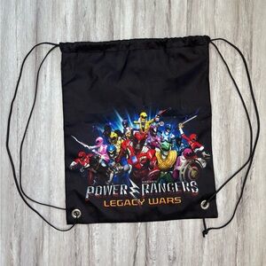 Power Rangers Drawstring Bag Gym Water Resistant Beach Kids Men Women Sackpack